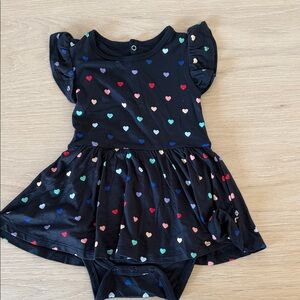 Kyte baby bodysuit twirl dress 2T NWOT